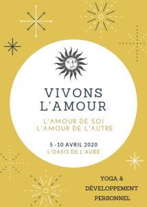 Retraite : Vivons l'Amour